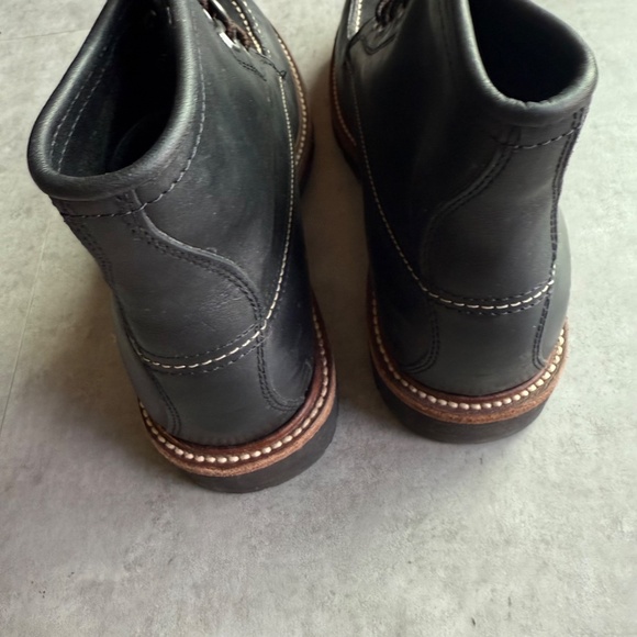 Frye Dakota Mid Lace Moc Toe Work Boot, Men\'s 8.5 Black